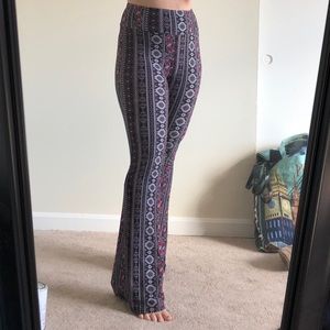 Stretch Pattern Pants